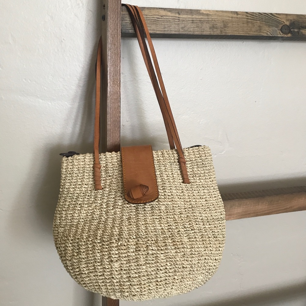 Vintage Small Straw Bag